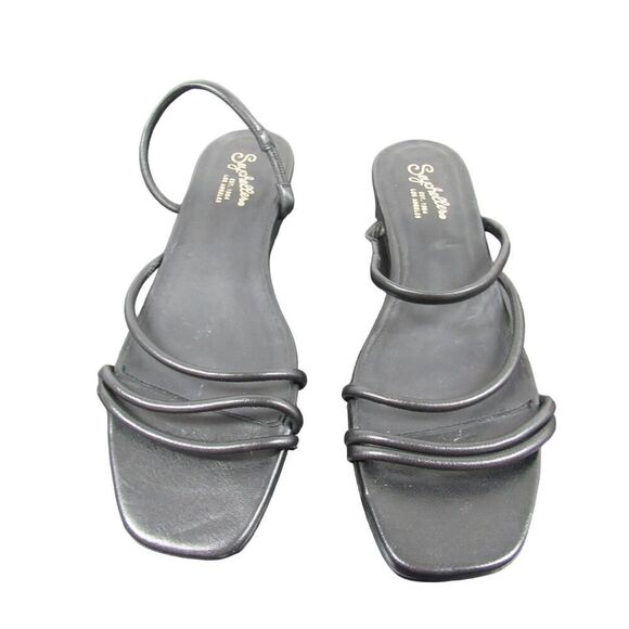 Seychelles Women Size 8.5 Rock Candy Flat  Open Toe Sandal in Black - Picture 2 of 7